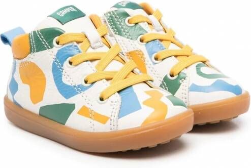 Camper Kids Sneakers met grafische print Wit