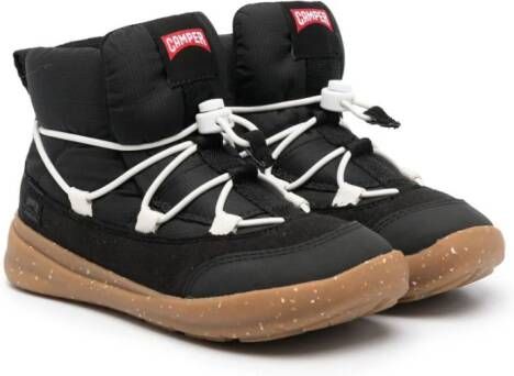 Camper Kids Snowboots met trekkoord Zwart