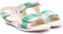 Camper Kids Twins geruite sandalen Roze - Thumbnail 1