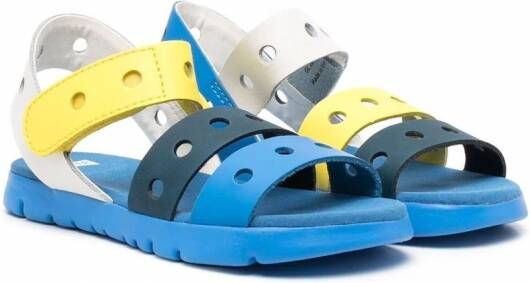 Camper Kids Twins leren sandalen Blauw