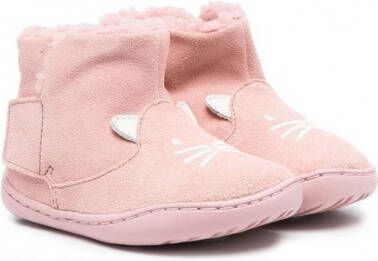 Camper Kids Twins nubuck laarzen Roze