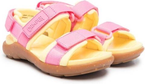 Camper Kids Wous sandalen met klittenband Geel