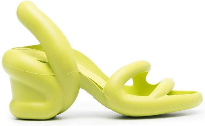 Camper 80 mm Kobarah slingback sandalen Groen