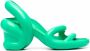 Camper 80 mm Kobarah slingback sandalen Groen - Thumbnail 1