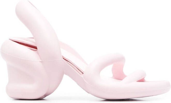 Camper 80 mm Kobarah slingback sandalen Roze