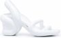 Camper 80 mm Kobarah slingback sandalen Wit - Thumbnail 1