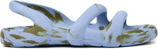Camper Kobarah slingback slippers Blauw