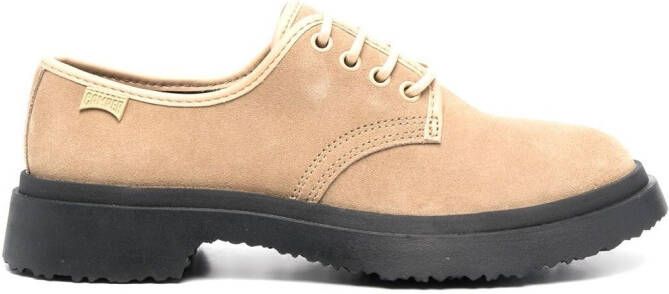 Camper Leren brogues Bruin