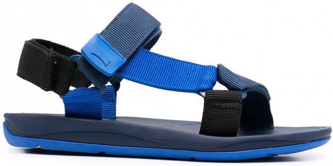 Camper Match sandalen met klittenband Blauw