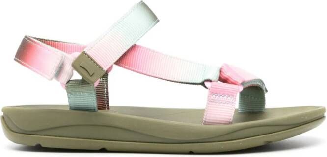 Camper Match Twins ombré-effect sandals Groen