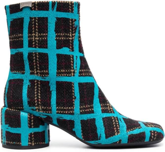 Camper Niki enkellaarzen Blauw