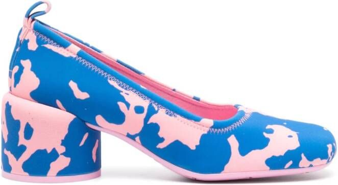 Camper Niki pumps met abstracte print Roze