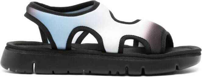 Camper Oruga sandalen met ombré-effect Zwart