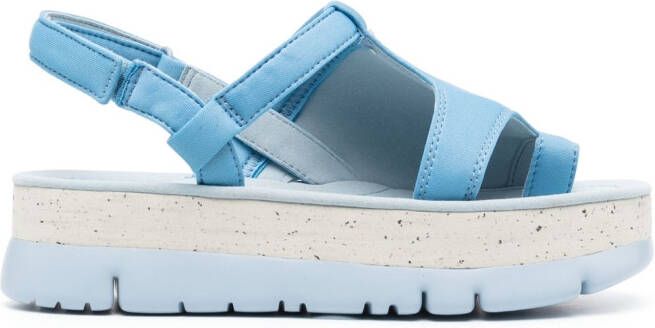 Camper Oruga Up sandalen Blauw