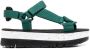 Camper Oruga Up sandalen met open neus Groen - Thumbnail 1