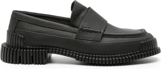 Camper Pix loafers met geribbelde details Zwart