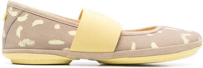 Camper Right Nina ballerina's Beige