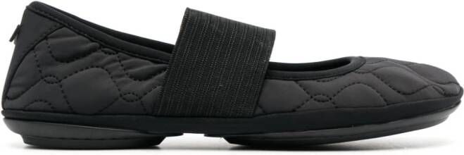 Camper Right Nina leren loafers Zwart