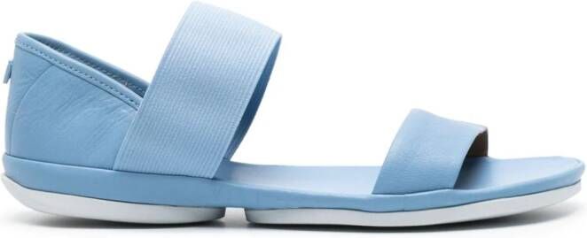 Camper Right Nina sandalen met dubbele bandjes Blauw