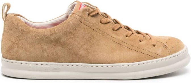 Camper Runner Four nubuk leren sneakers Beige