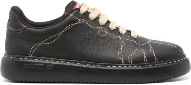 Camper Runner K21 decorative-stitching sneakers Zwart
