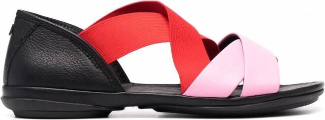 Camper Sandalen met colourblocking Roze