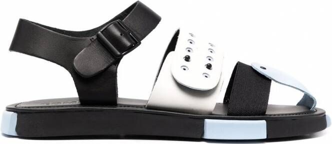 Camper Sandalen met colourblocking Zwart
