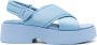 Camper Sandalen met plateauzool Blauw - Thumbnail 1