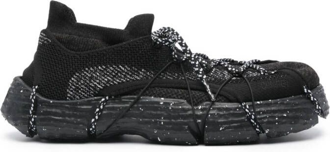 Camper Sneakers met contrasterende neus Zwart