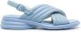 Camper Spiro gewatteerde slingback sandalen Blauw - Thumbnail 1