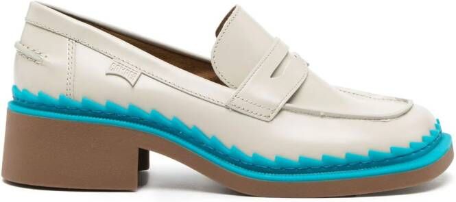 Camper Taylor leren loafers Beige