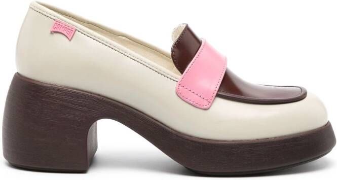 Camper 65 mm Thelma loafers met hak Zwart - Foto 5