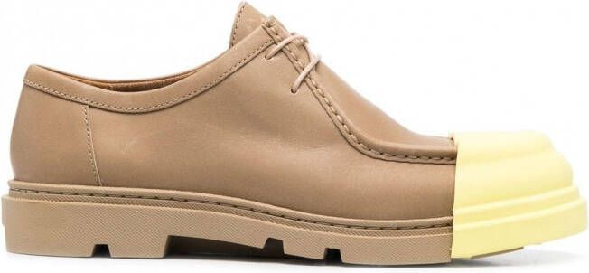 Camper Tweekleurige loafers Beige