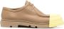 Camper Junction brogues met contrasterende neus Beige - Thumbnail 1