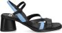 Camper Twins leren sandalen Zwart - Thumbnail 1