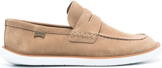 Camper Wagon penny loafers Beige