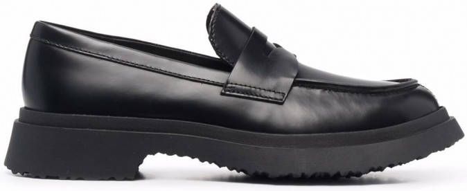 Camper Walden leren loafers Zwart