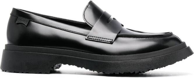 Camper Walden leren loafers Zwart