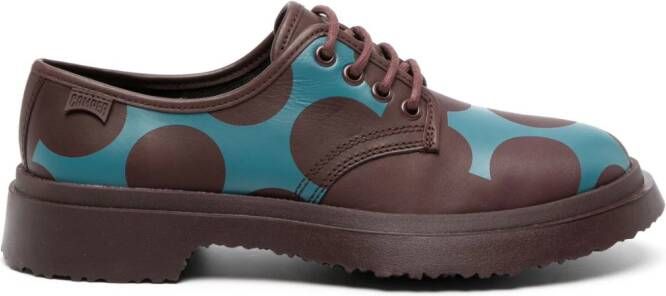 Camper Walden Twins schoenen met stippen Blauw