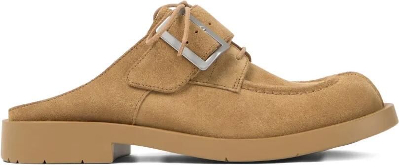 CamperLab 1978 suède muiltjes metgesp Beige