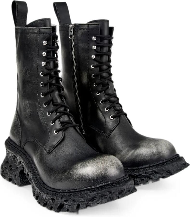 CamperLab Bikerboots met chunky zool Zwart - Foto 2