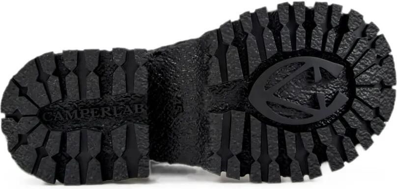 CamperLab Bikerboots met chunky zool Zwart - Foto 5