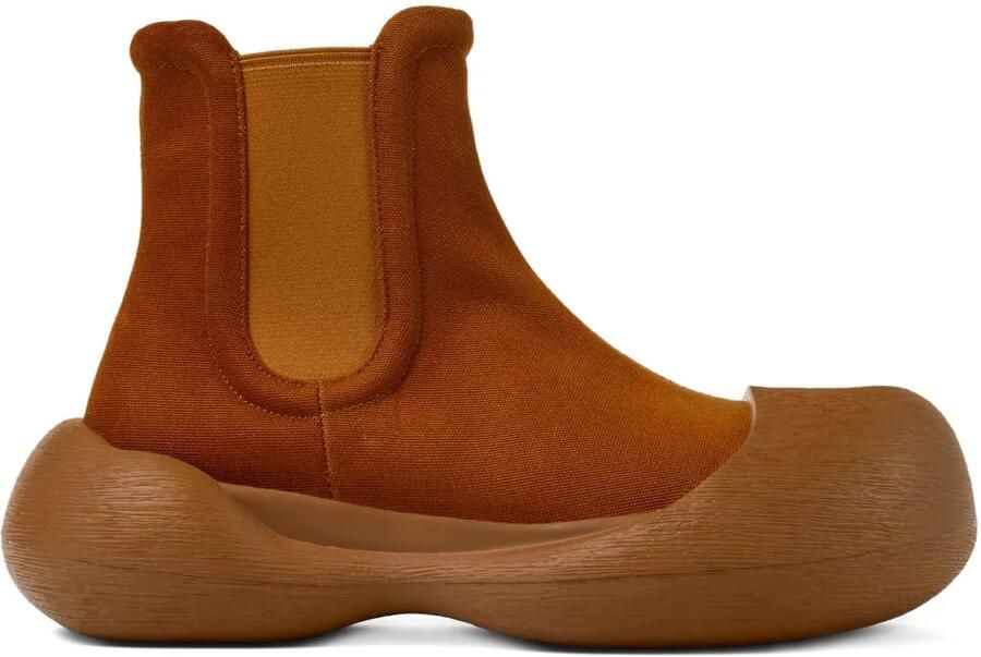 CamperLab Caramba Chelsea laarzen met chunky zool Bruin