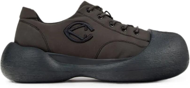 CamperLab Caramba low-top sneakers met logo-patch Grijs