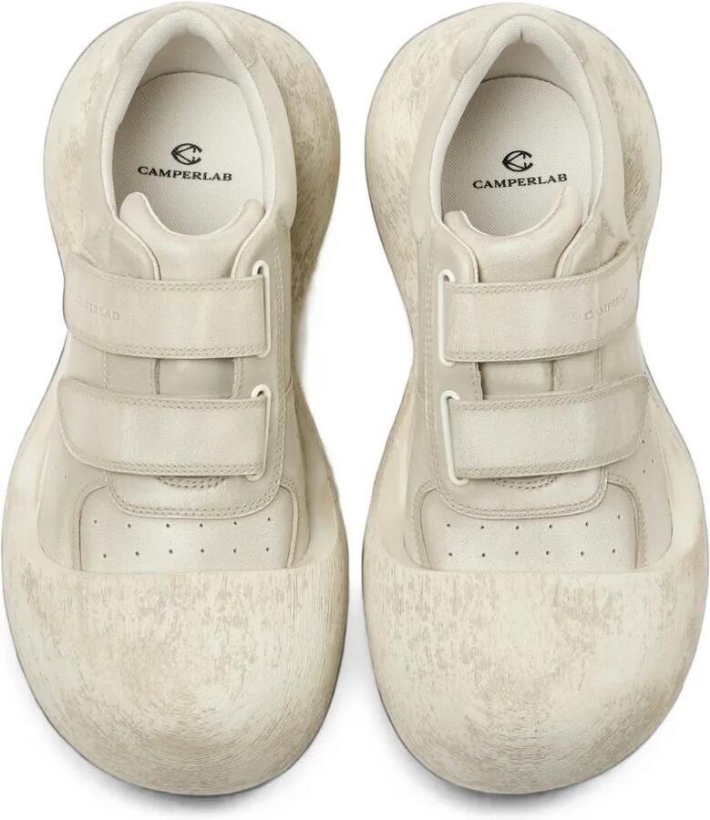 CamperLab Caramba touch-strap low-top sneakers Beige - Foto 2