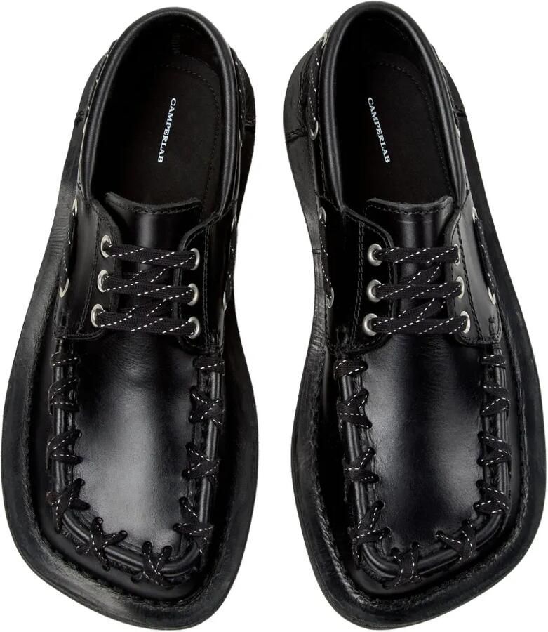 CamperLab Eki boat shoes Zwart - Foto 2