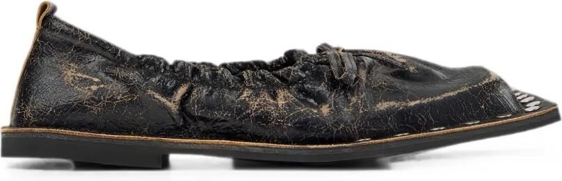 CamperLab osmal leren loafers Zwart