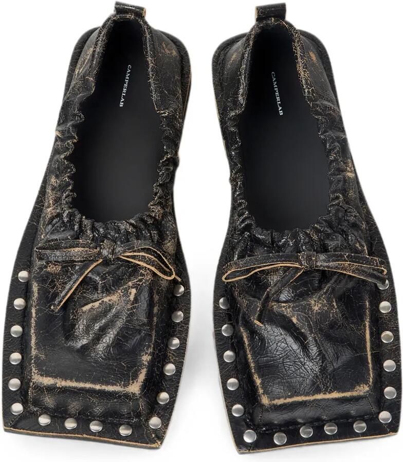 CamperLab osmal leren loafers Zwart - Foto 2