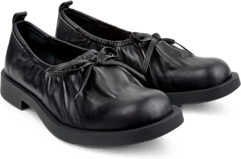 CamperLab Mil 1978 leren ballerina's Zwart - Foto 2