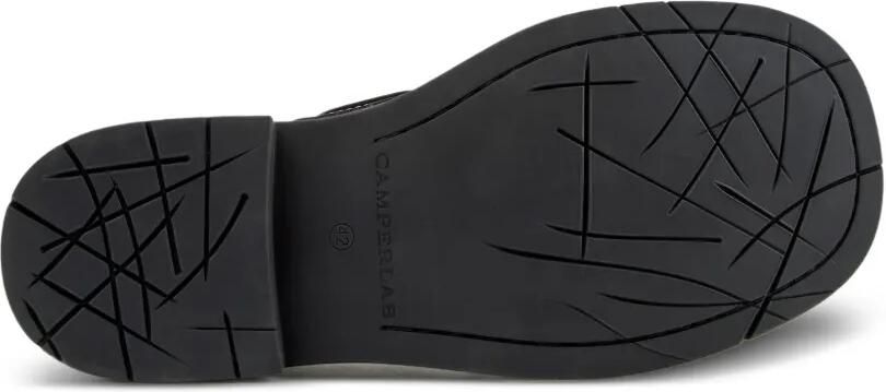 CamperLab Mil 1978 leather boat shoes Zwart - Foto 5